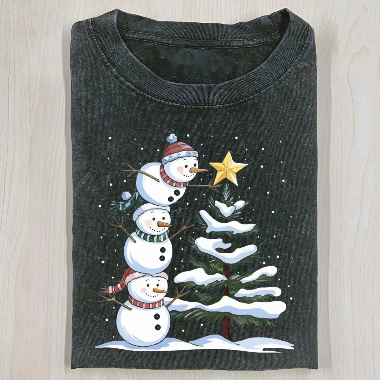 CHRISTMAS SNOWMAN T-SHIRT