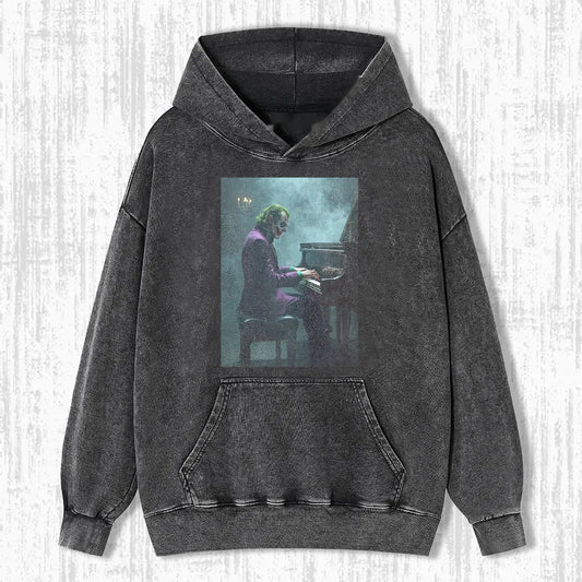 CLOWN PLAYING THE PIANO T-SHIRT