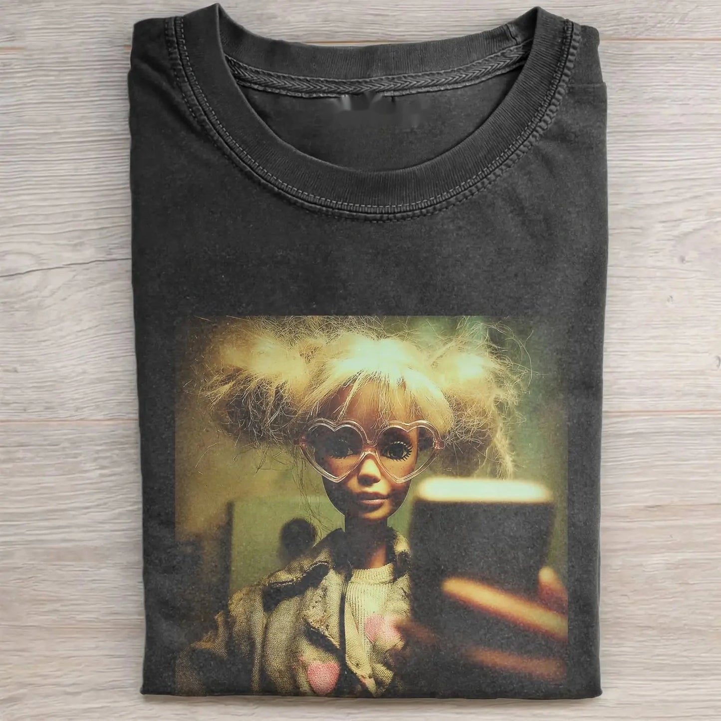RETRO ROSE BARBIECORE TEE