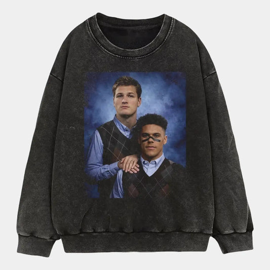 CHRISTIAN GONZALEZ & DRAKE MAYE FUNNY 2026 TEE