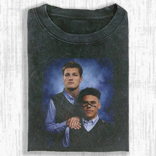 CHRISTIAN GONZALEZ & DRAKE MAYE FUNNY 2026 TEE