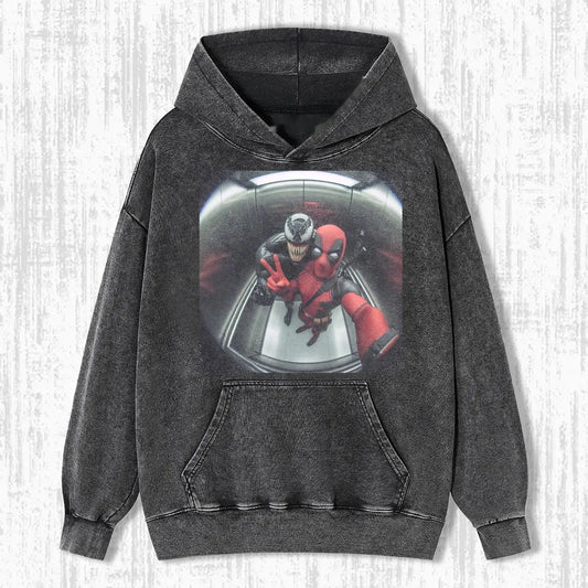 DEADPOOL AND VENOM T-SHIRT