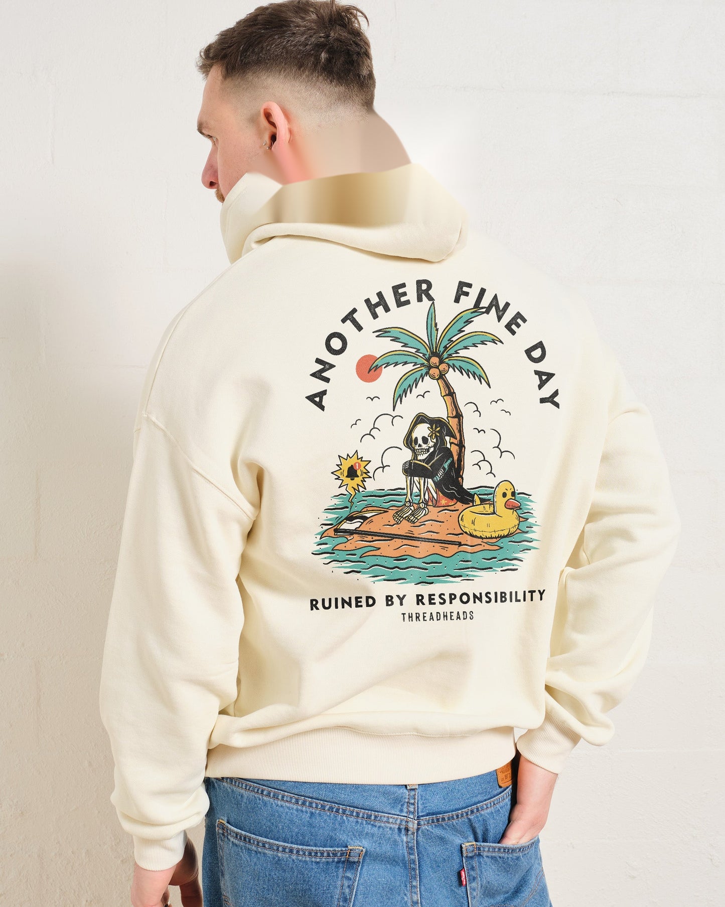 Another Fine Day Front and Back Hoodie