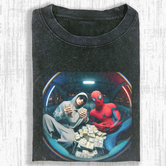 EMINEM AND S. WITH LOTS OF CASH T-SHIRT