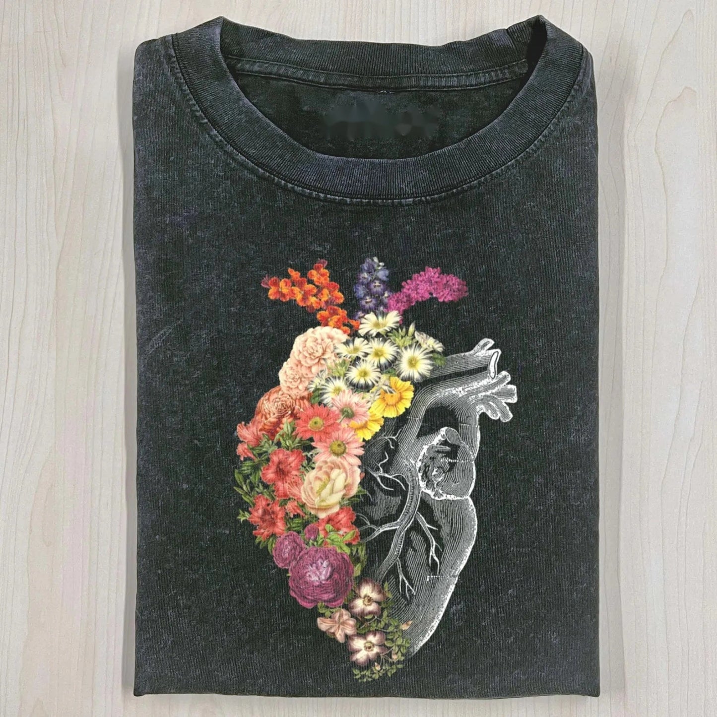 FLOWER HEART SPRING T-SHIRT