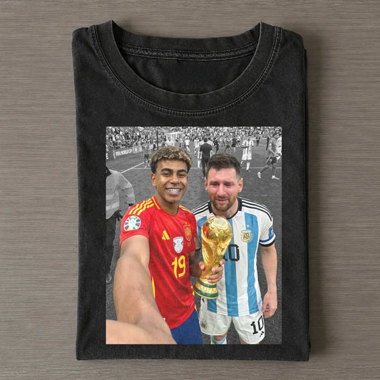 Funny Messi & Yamal v2 Tee