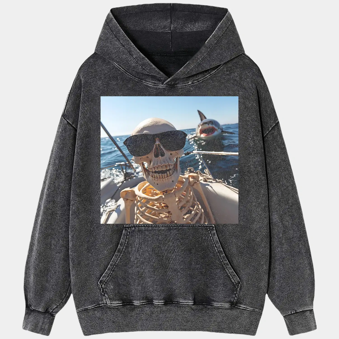 Funny Skull 9.4 Tee