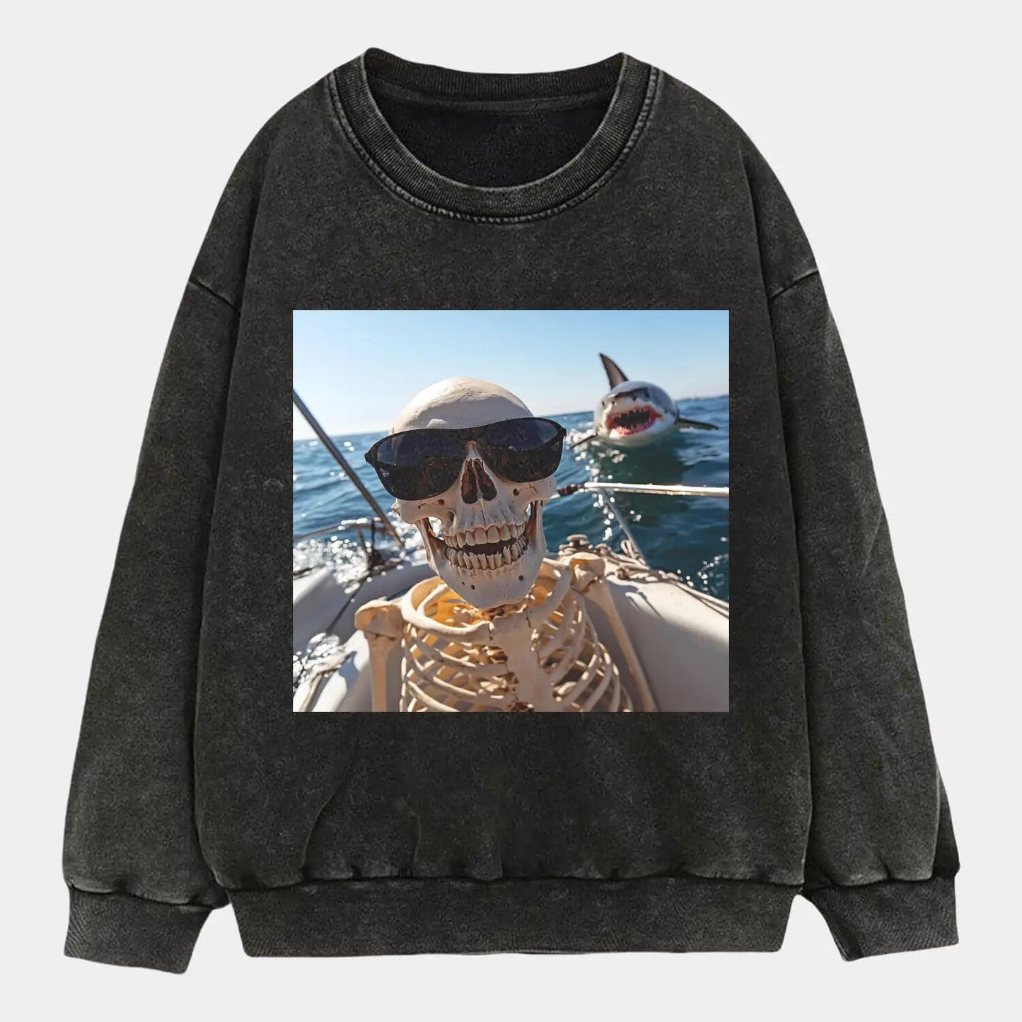 Funny Skull 9.4 Tee