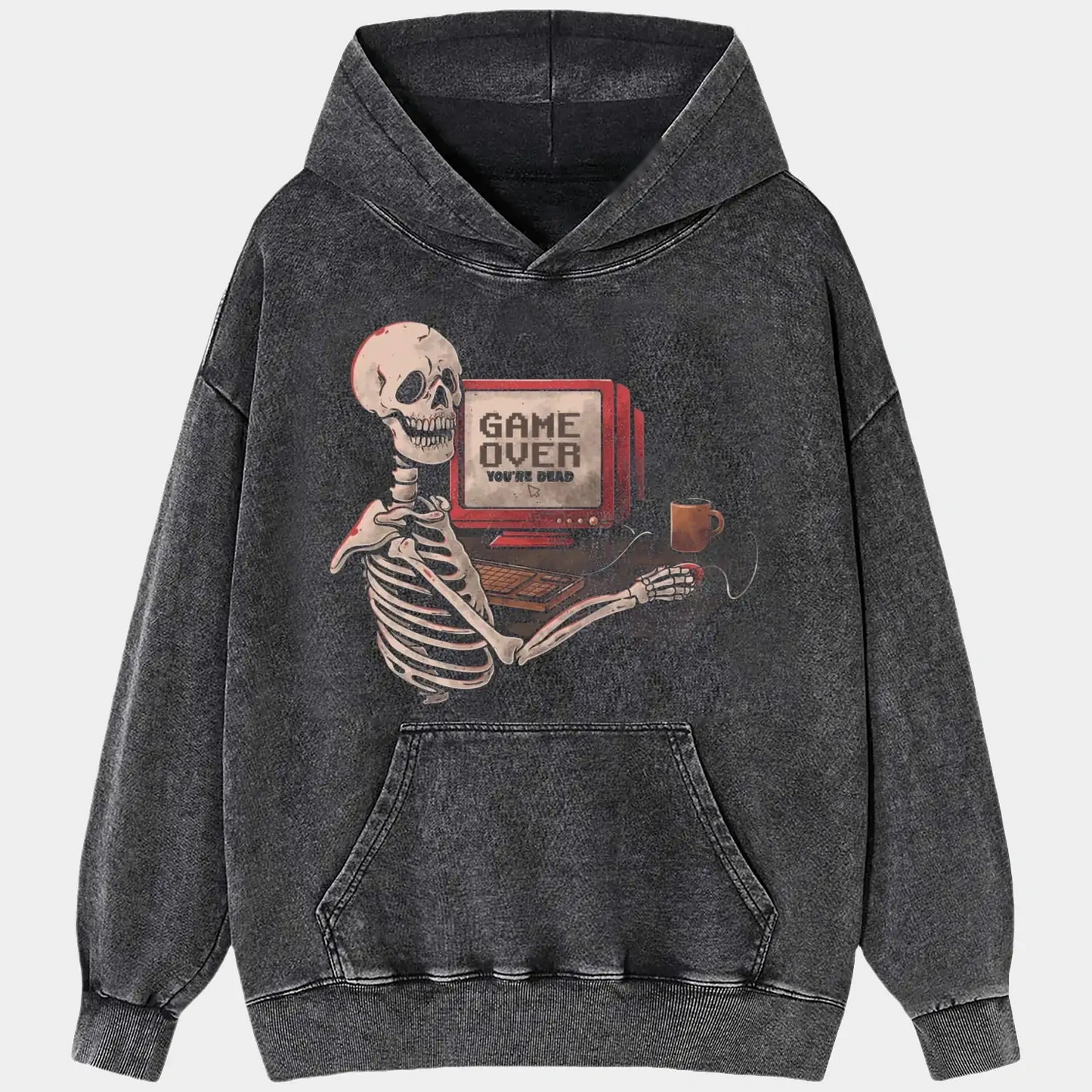 GAME Over Skull Tee