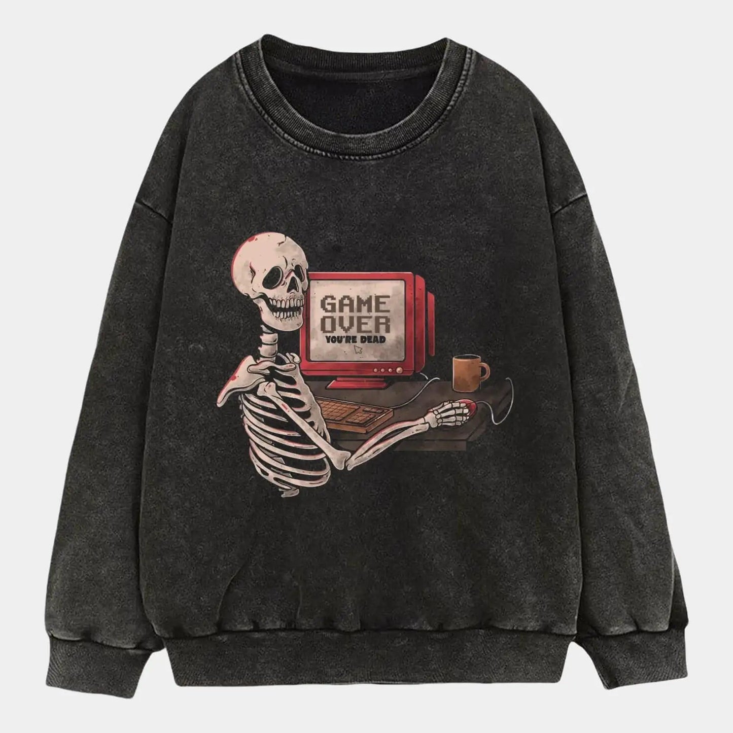 GAME Over Skull Tee