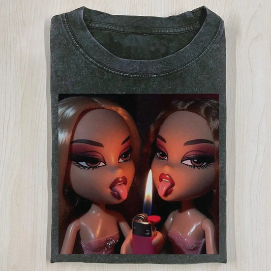 GIRLS WITH FIRE T-SHIRT