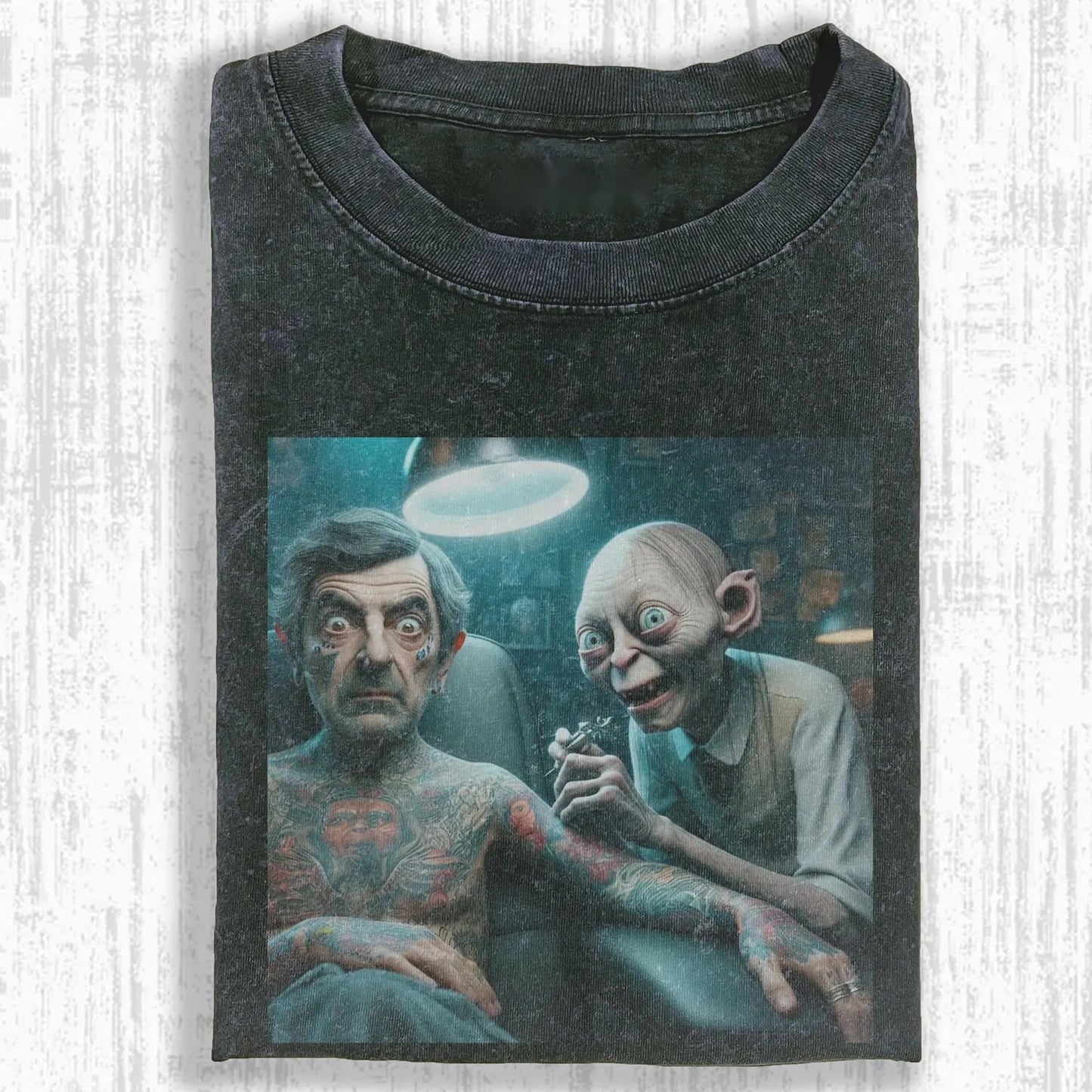 GOLLUM IN TATTOOING MB T-SHIRT