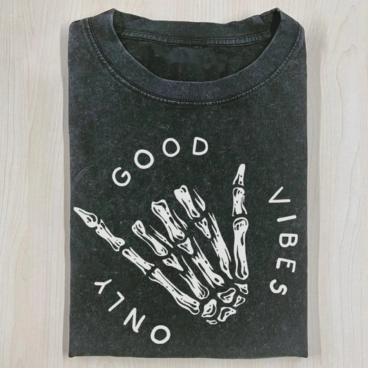 GOOD VIBES ONLY T-SHIRT