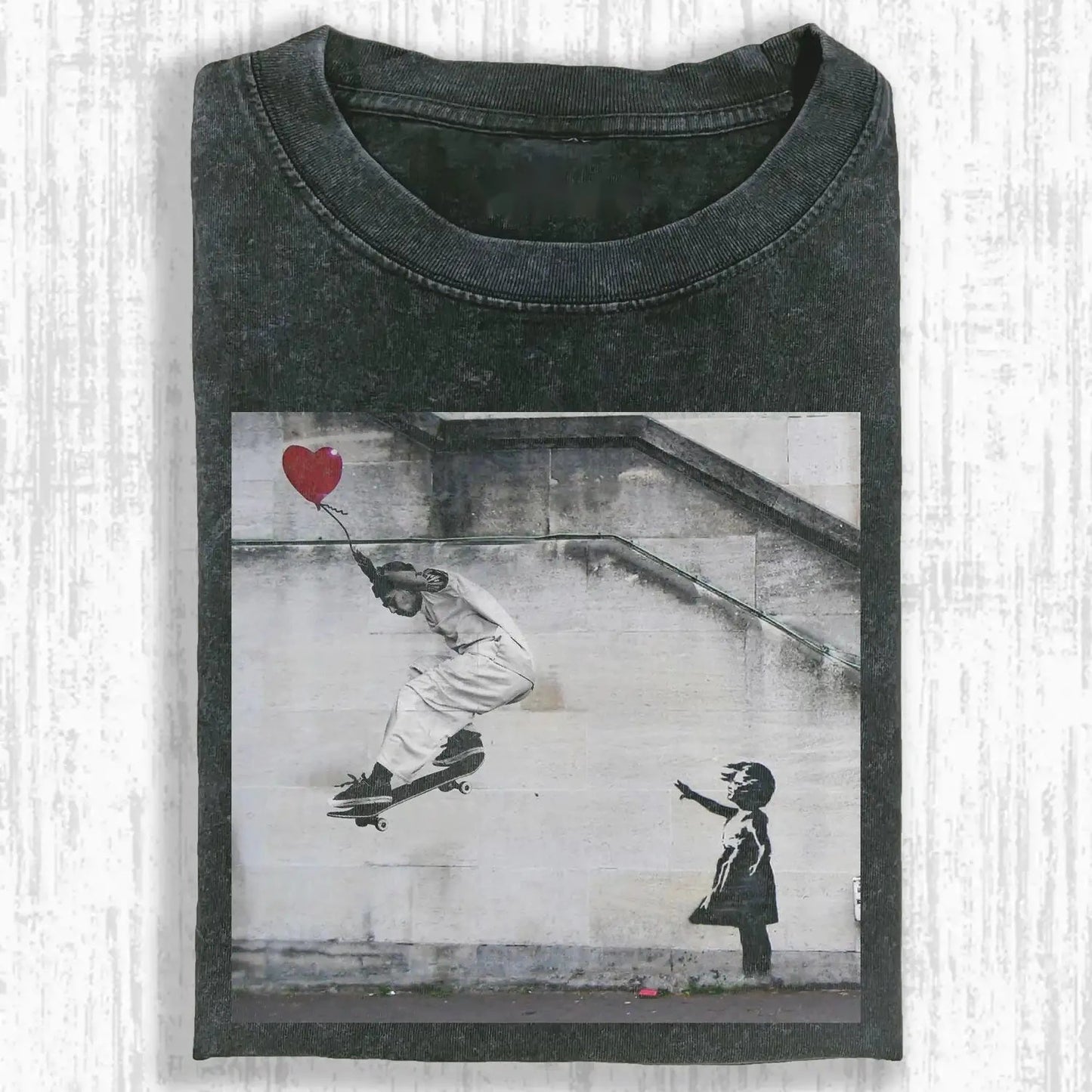 Girl & The Gone Balloon T-SHIRT