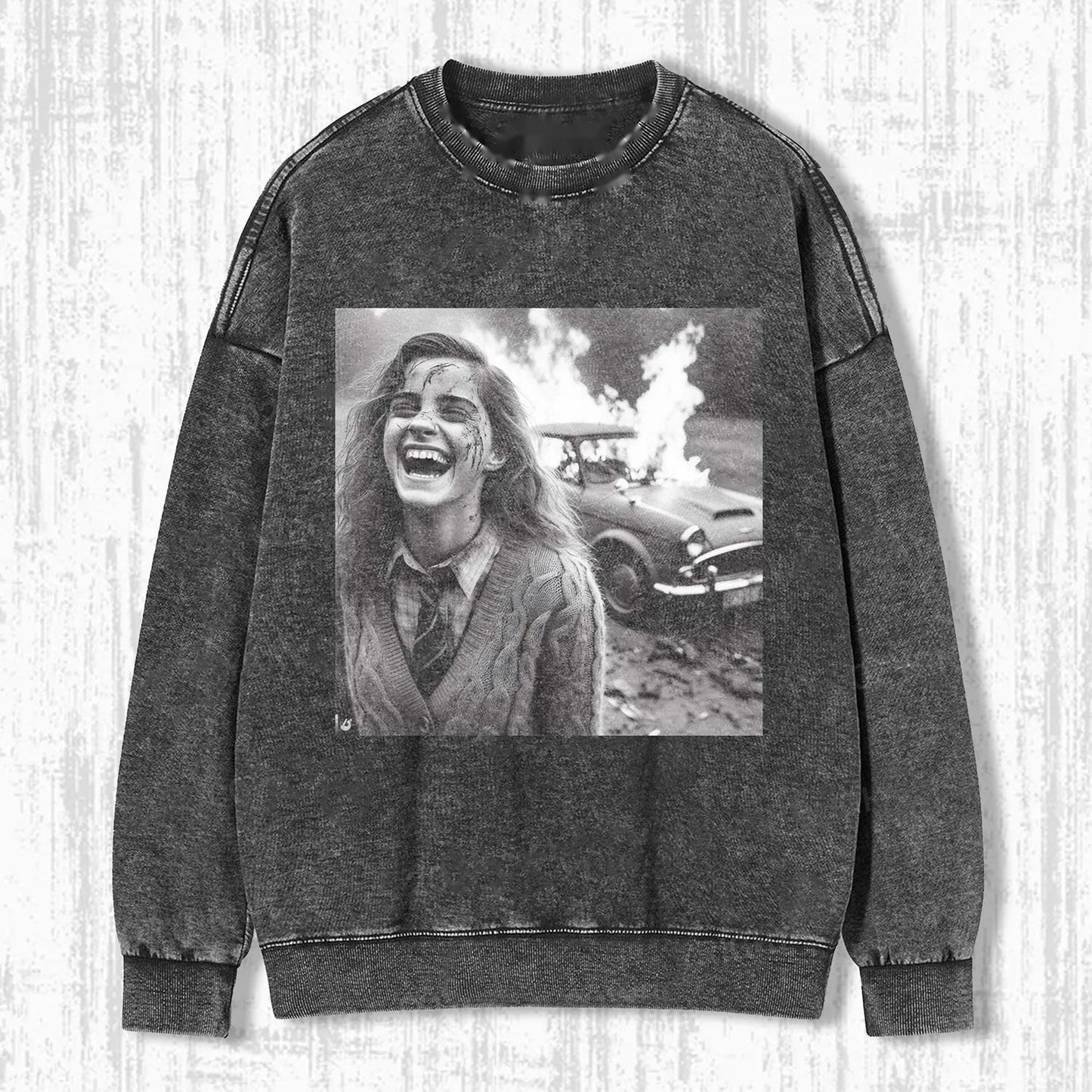 HP CAR ACCIDENT LAUGHING T-SHIRT