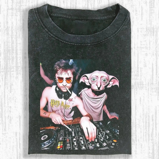 HP DJ ELF FUNNY T-SHIRT