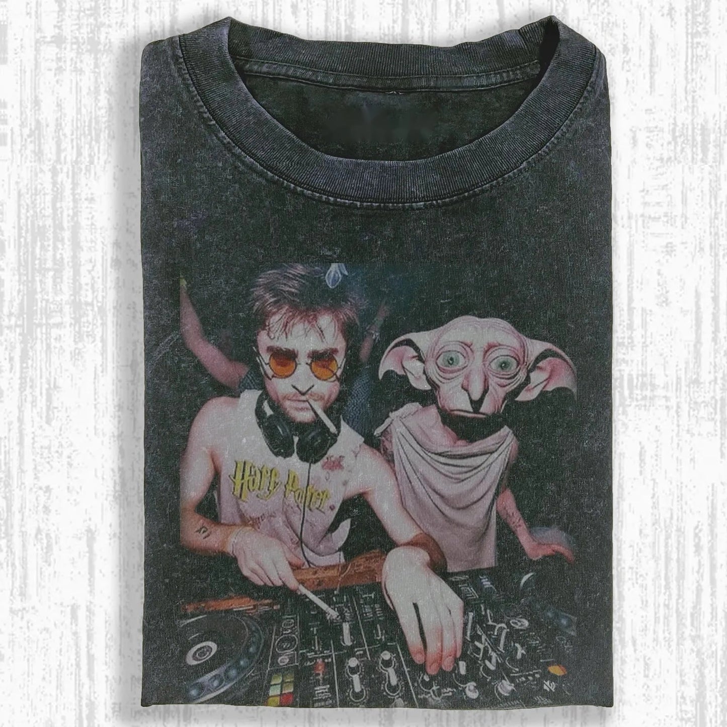 HP DJ ELF FUNNY T-SHIRT