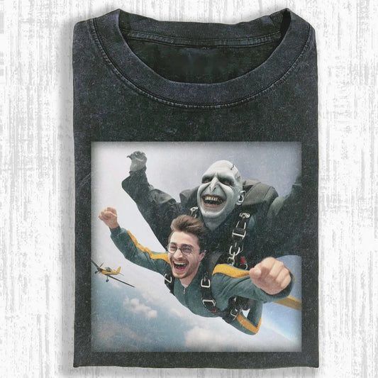 HP FUNNY PARACHUTE T-SHIRT