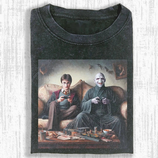 HP PLAYING GAME FUNNY T-SHIRT