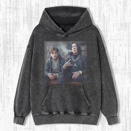 HP SMOKING TEACHER AND STUDENT T-SHIRT