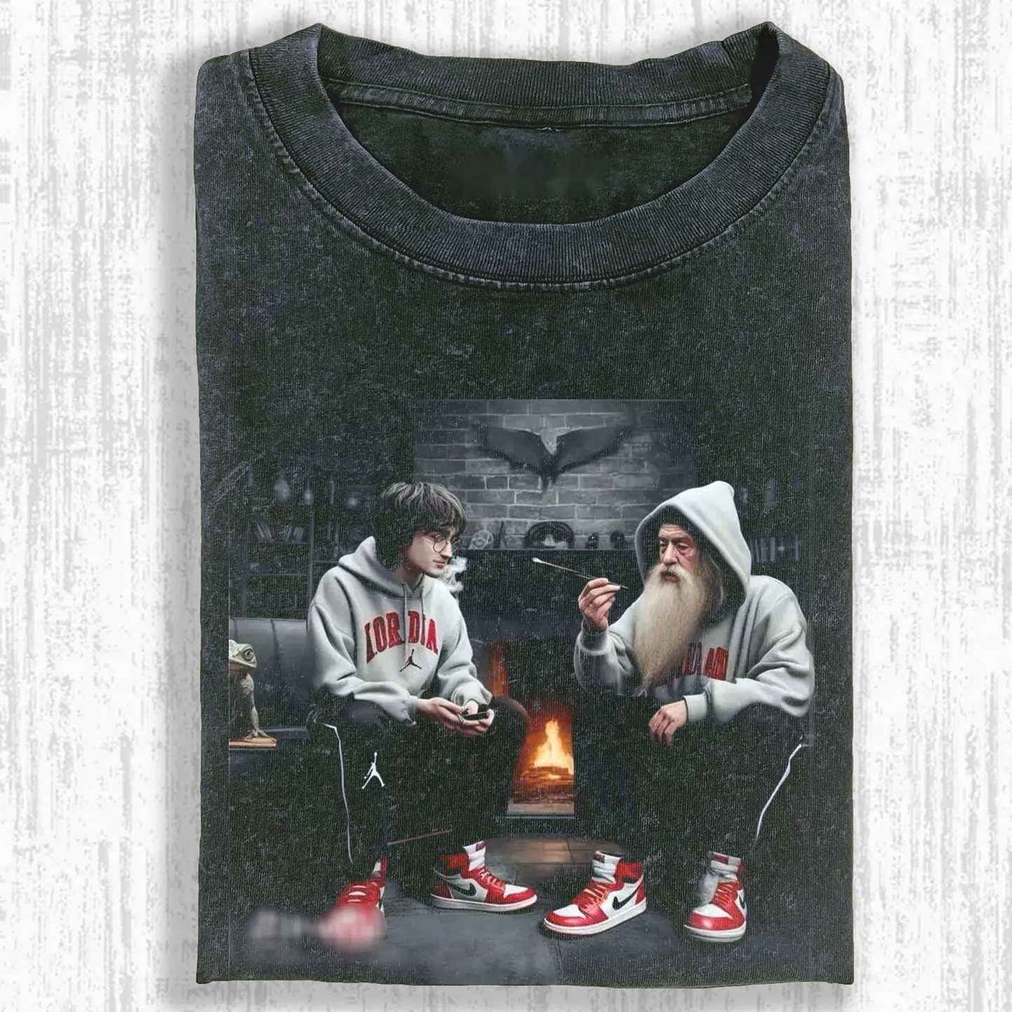 HP SMOKING TEACHER AND STUDENT T-SHIRT 1.0