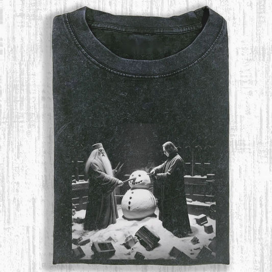 HP SNOWMAN FUNNY T-SHIRT