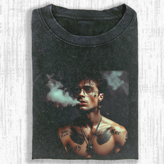 HP TATTOO BOY SMOKING T-SHIRT