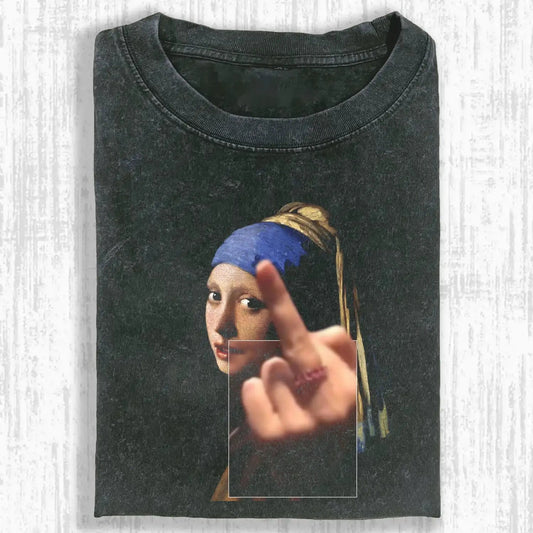 Het meisje met de parel T-SHIRT