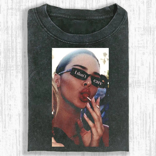 I DON'T CARE TEE