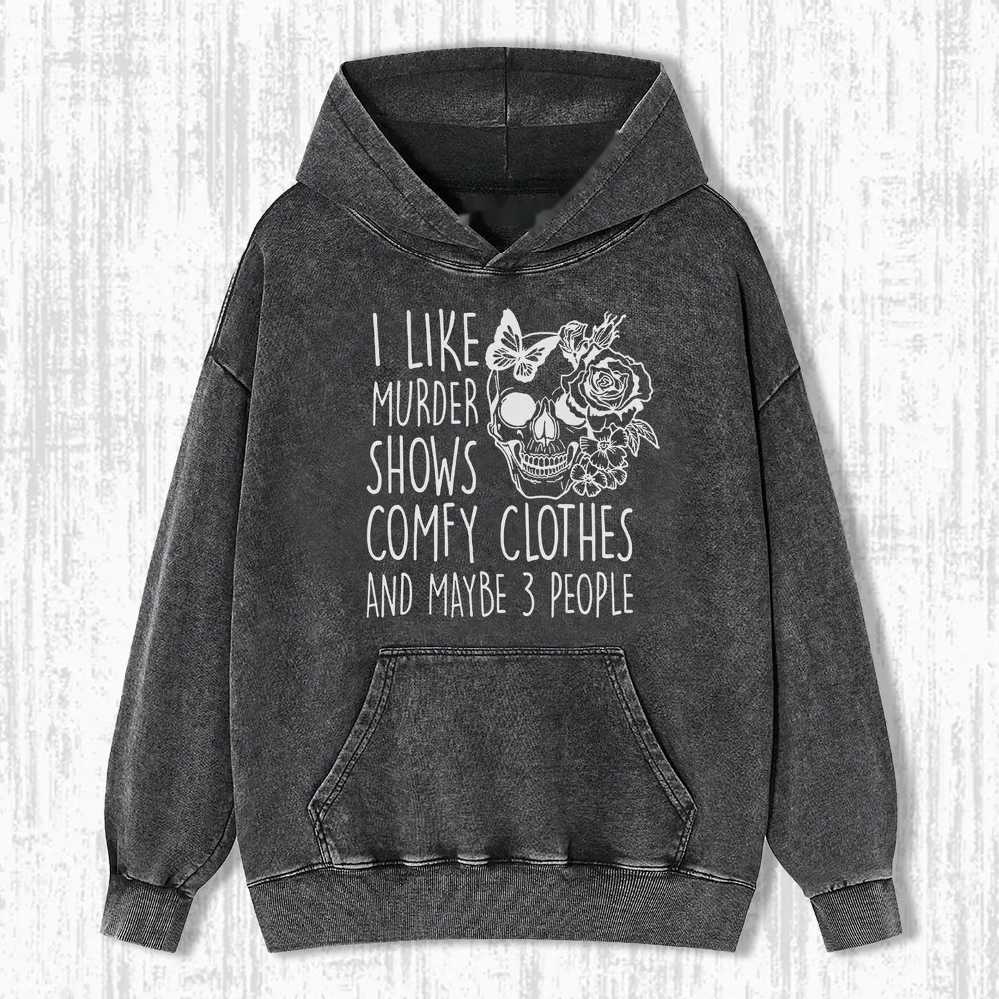 I LIKE MURDER SKELETON T-SHIRT