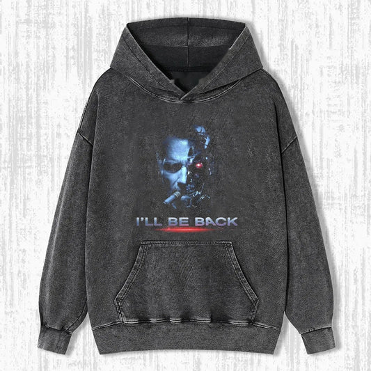 I'LL BE BACK & T. T-SHIRT