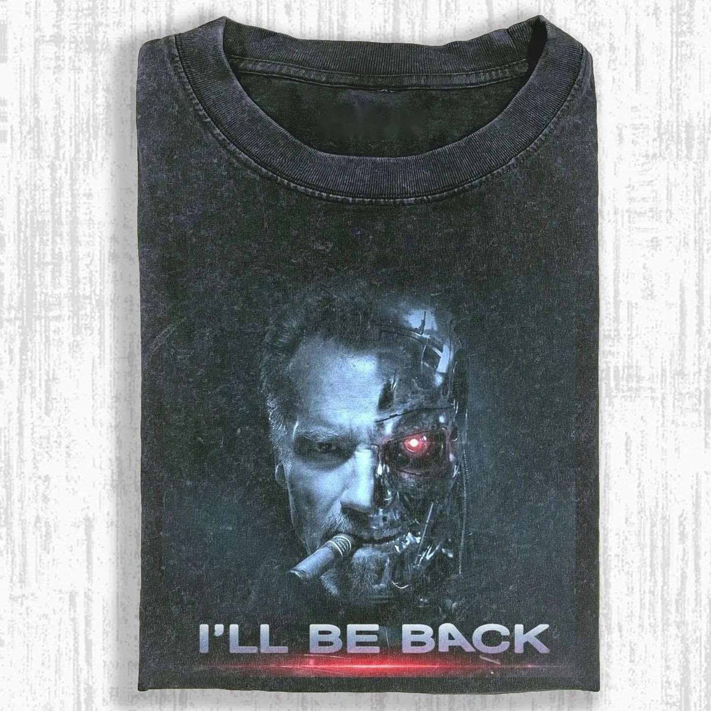 I'LL BE BACK & T. T-SHIRT