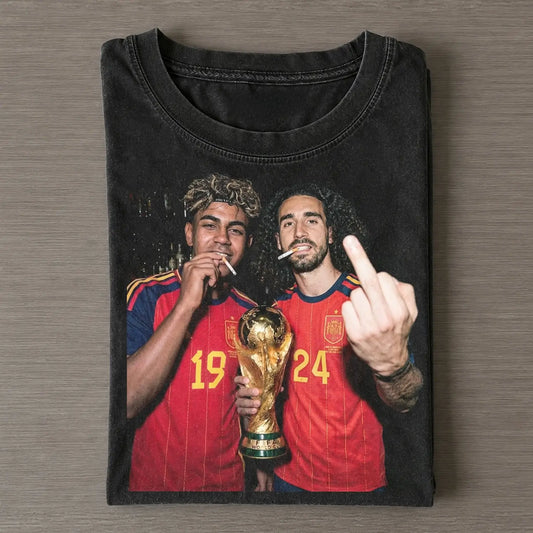 Lamine Yamal & Marc Cucurella FIFA 2026 Champion Tee