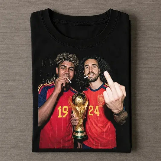 Lamine Yamal & Marc Cucurella FIFA 2026 Champion Tee