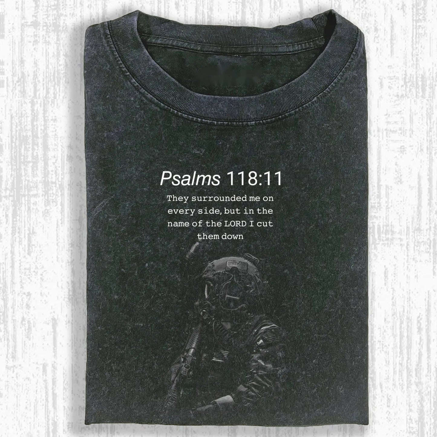 MILITARY BIBLE DUTIES & GHOST T-SHIRT