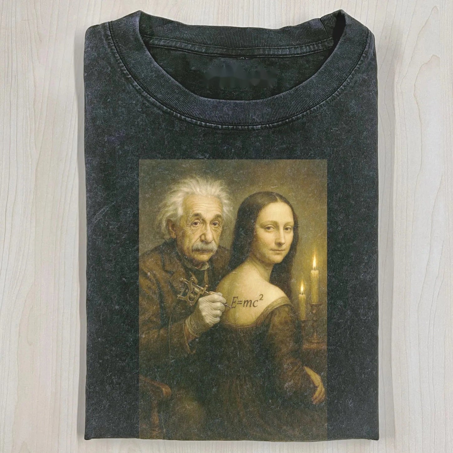 MONA LISA & EINSTEIN T-SHIRT