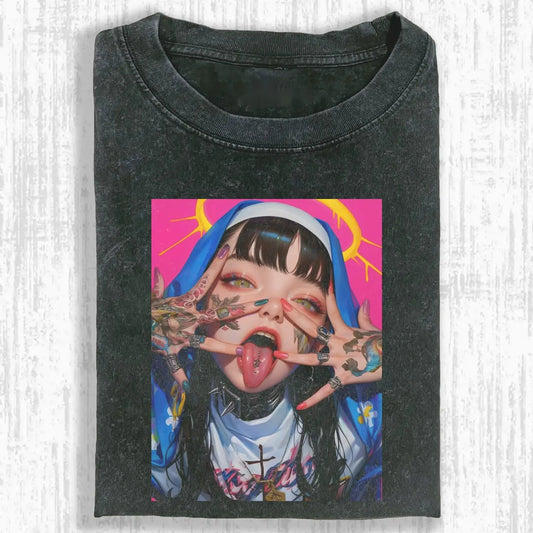 NEON NUN TEE
