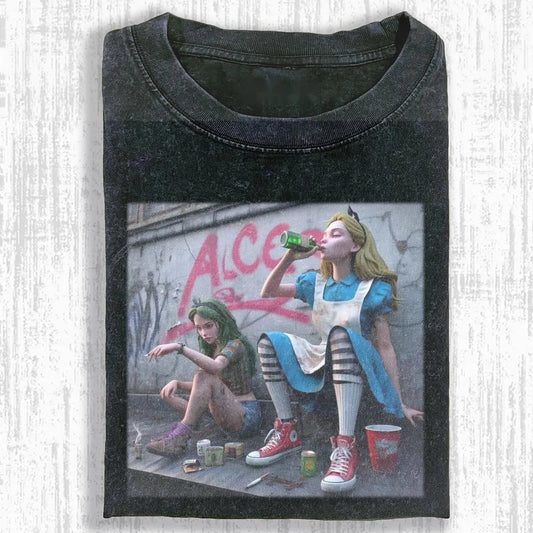 PUNK ALICE CLASSIC CHARACTERS T-SHIRT V1.1