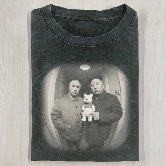 PUTIN AND KIM JONG-UN T-SHIRTS
