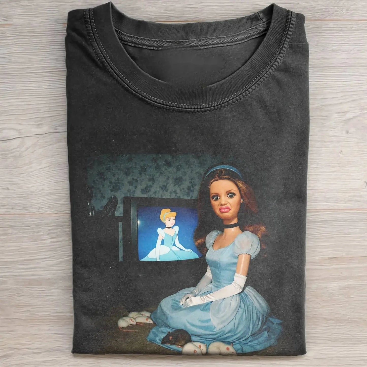 BARBIECORE CINDERELLA TEE