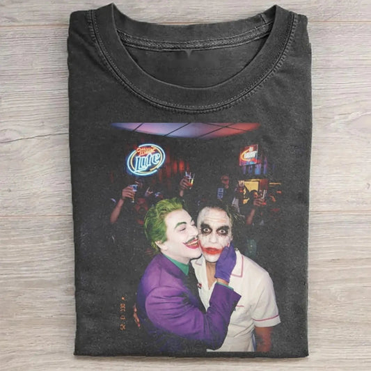 Retro Duo Neon Bar Scene T-Shirt