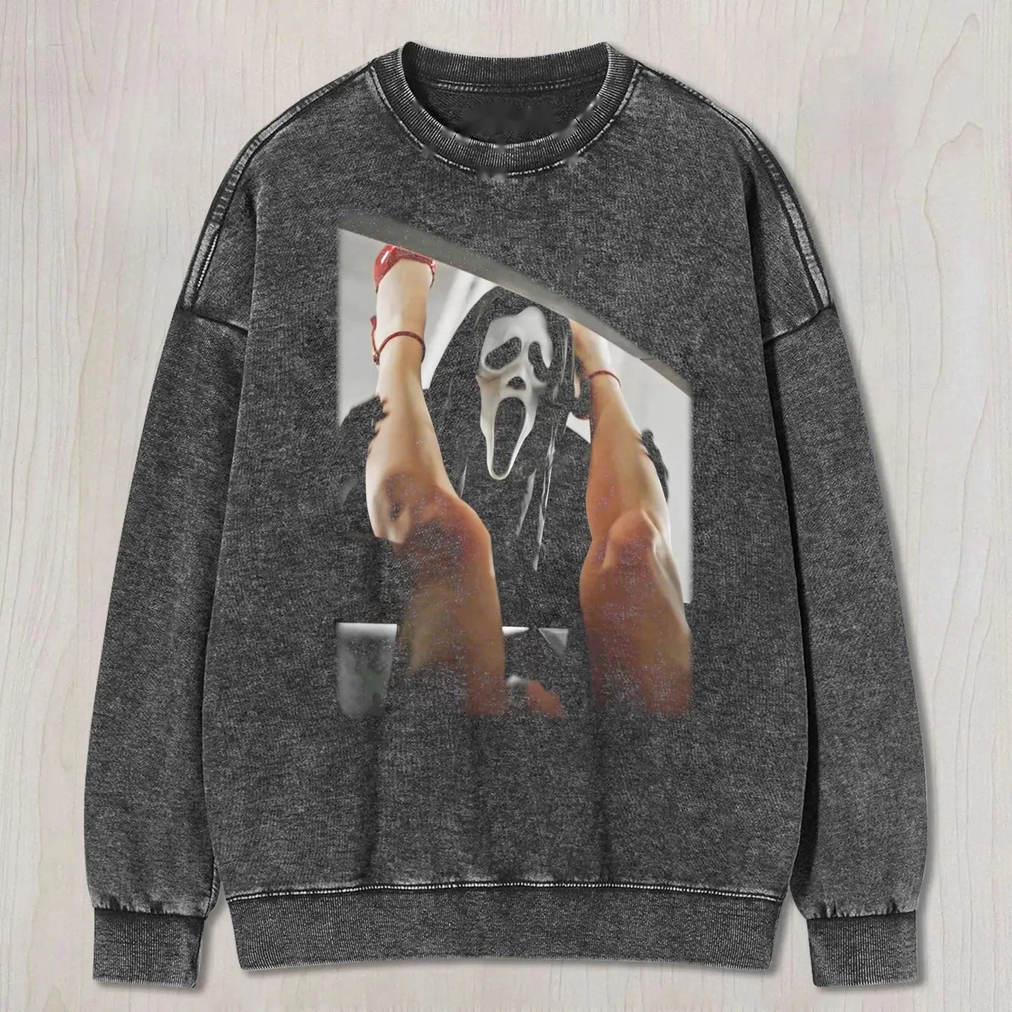 SCREAM HELD HER LEGS IN THE CAR TEE & SWEAT & HOOD