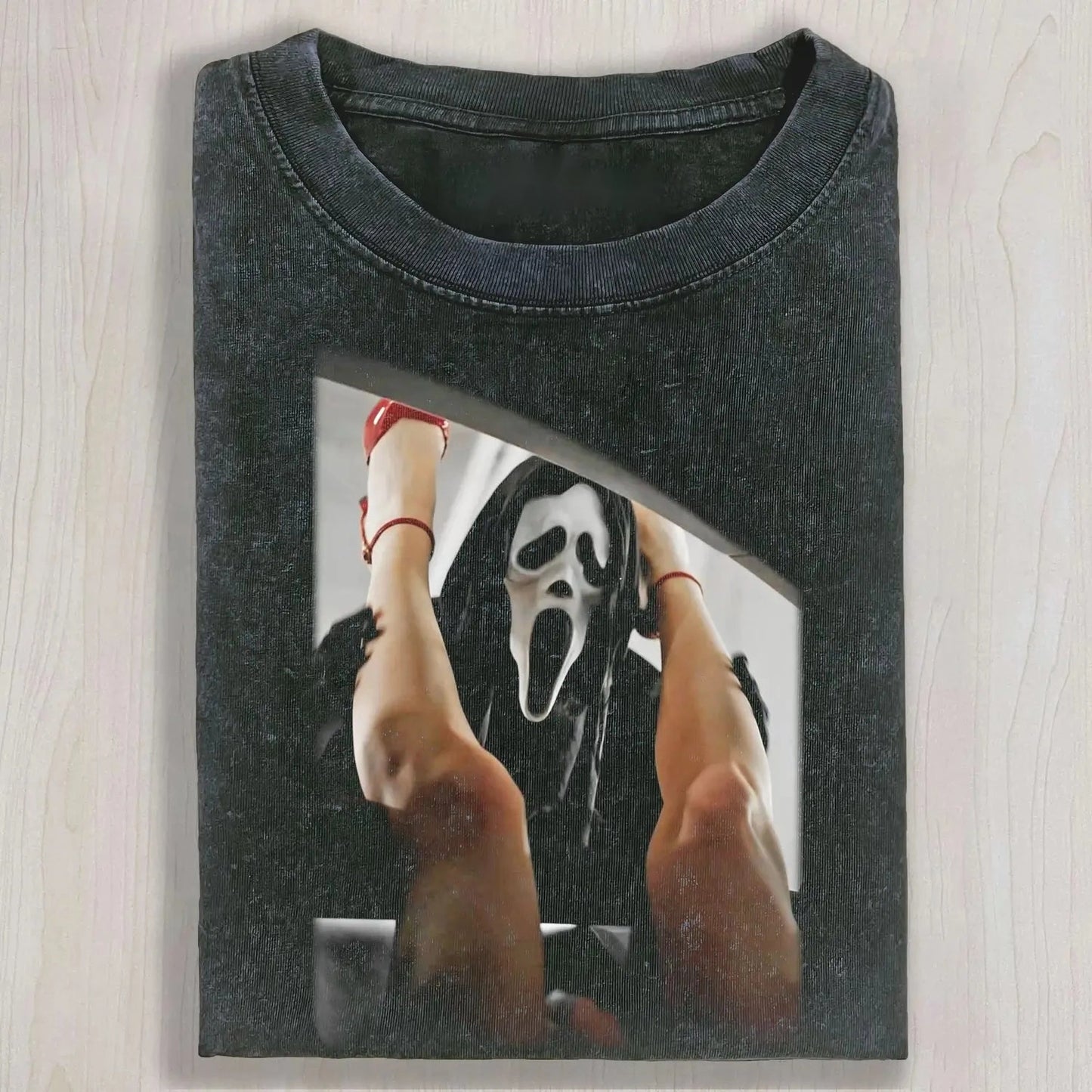SCREAM HELD HER LEGS IN THE CAR TEE & SWEAT & HOOD