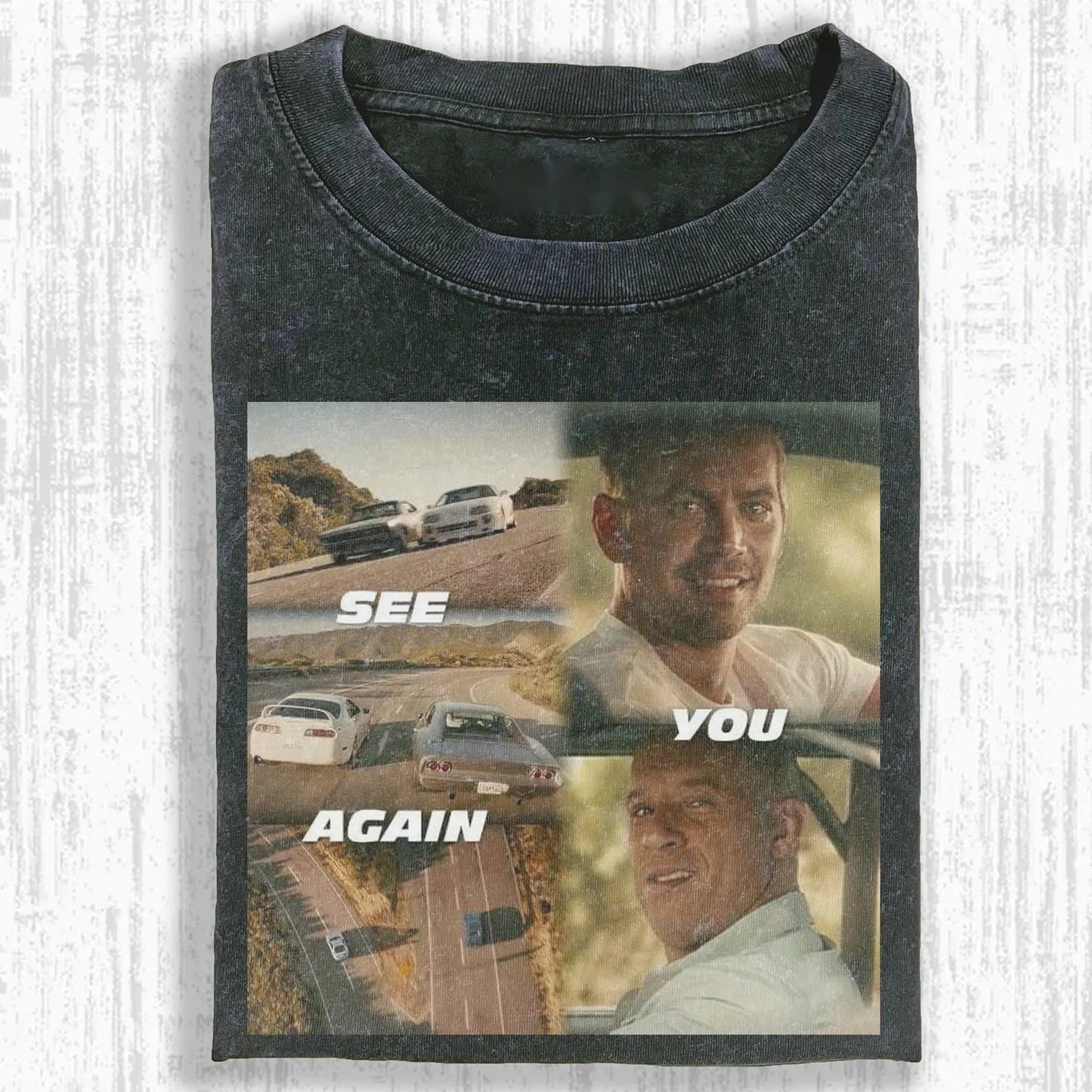 SEE YOU AGAIN, FAST & FURIOUS T-SHIRT