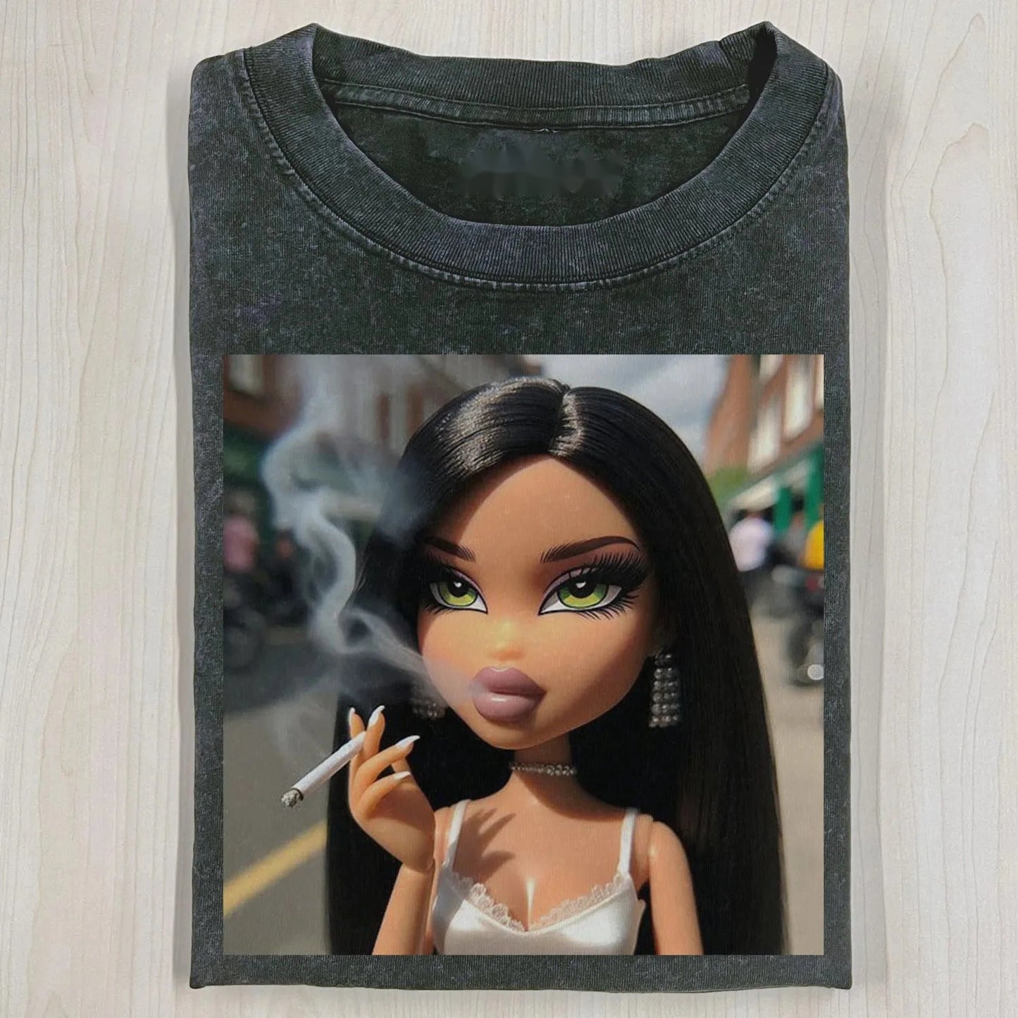 SMOKE GIRL T-SHIRT