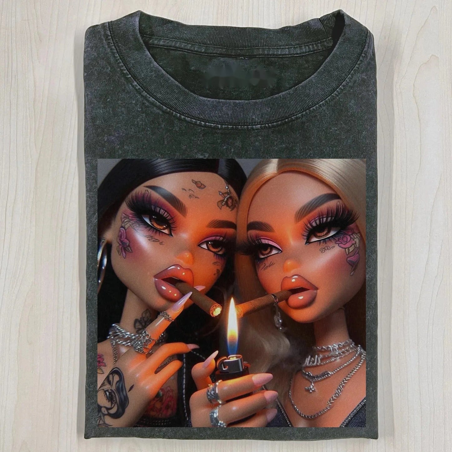 SMOKE GIRLS T-SHIRT