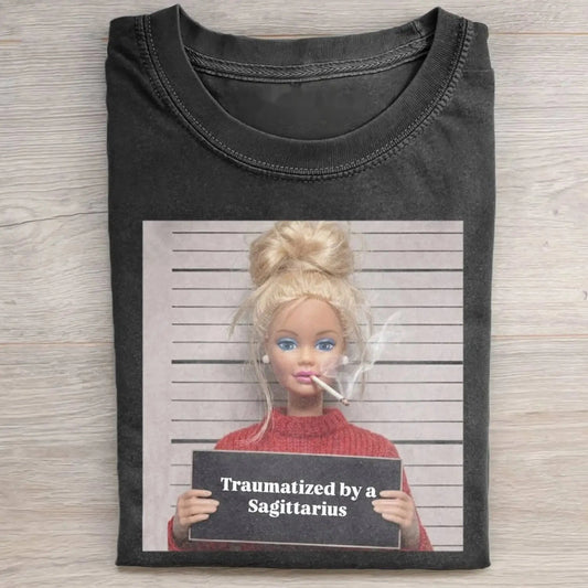 SMOKING DOLL GIRL FACE MEME TEE 8.0