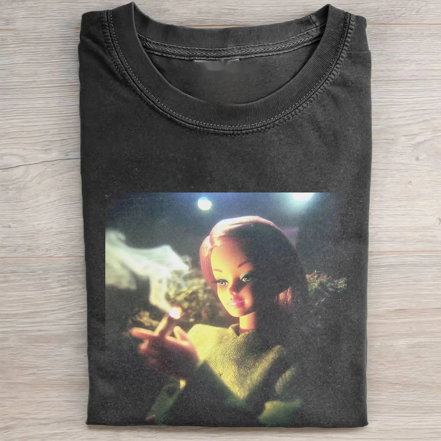 SMOKING RETRO BARBIECORE TEE