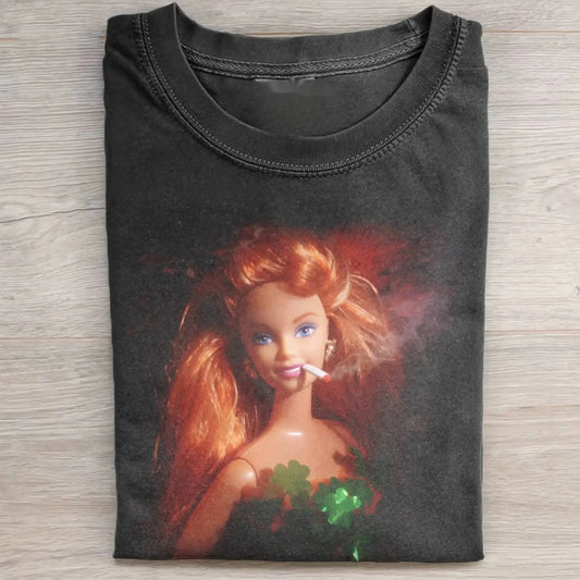SMOKING RETRO BARBIECORE TEE 4.0