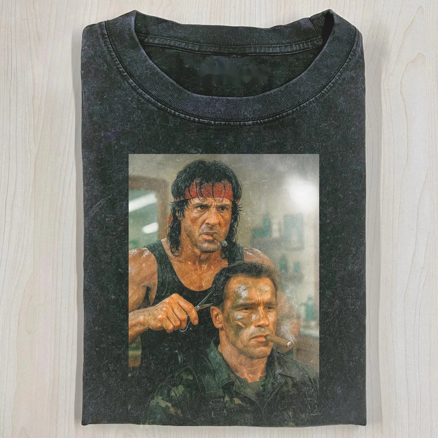 SYLVESTER STALLONE & AS T-SHIRT